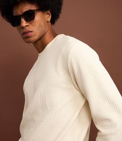 Saco Cerrado con Textura Patchwork 5