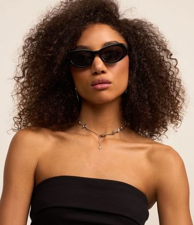 Top Sin Breteles en Rib con Texturas 3