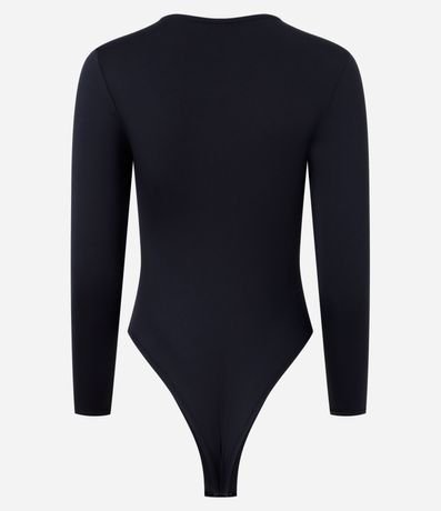 Body Básico en Poliamida con Mangas Largas 4