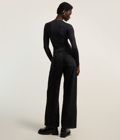 Body Básico en Poliamida con Mangas Largas 2