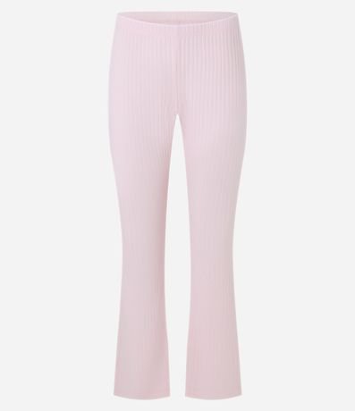 Pijama Largo en Rib con Lazos Laterales 9