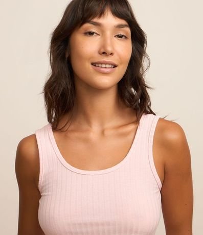 Pijama Largo en Rib con Lazos Laterales 3