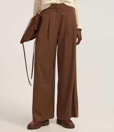 Pantalón Recto en Sastrería Raya de Tiza 6