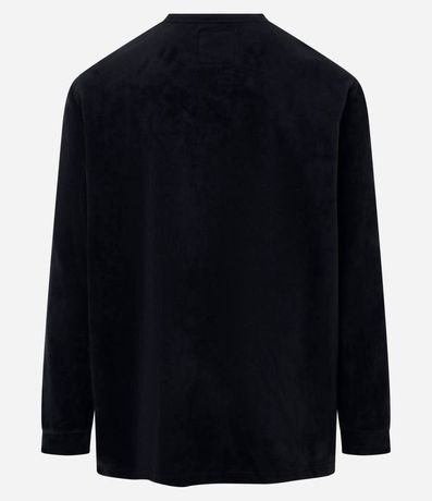 Pantalón de Pijama en Plush con Estampa de Cuadros 5