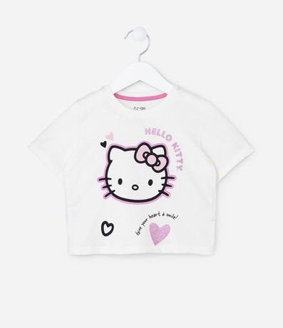 Conjunto Infantil en Algodón Estampa Hello Kitty - Talle 1 a 6 años 2