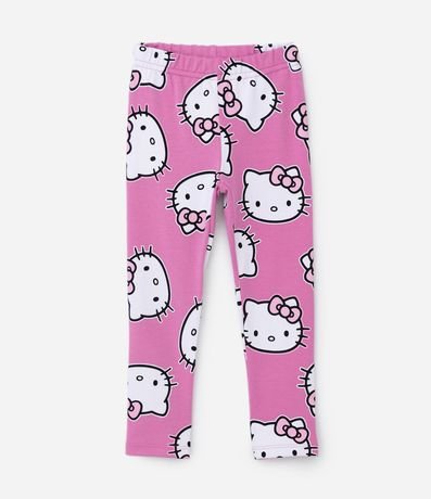 Conjunto Infantil en Algodón Estampa Hello Kitty - Talle 1 a 6 años 5