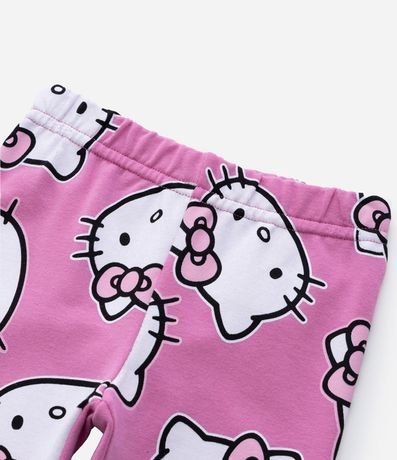 Conjunto Infantil en Algodón Estampa Hello Kitty - Talle 1 a 6 años 6