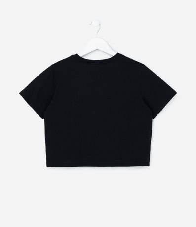 Remera Cropped con Bordado de Stitch y Angel - Talle 5 a 14 años 2