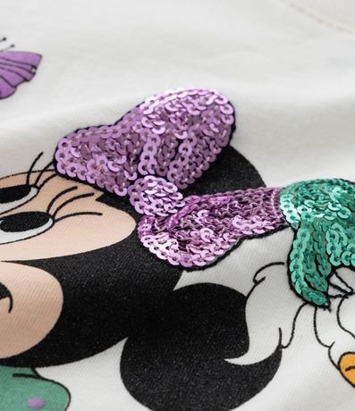 Conjunto Infantil con Volado y Estampa de Minnie y Margarita - Talle 1 a 6 años 4