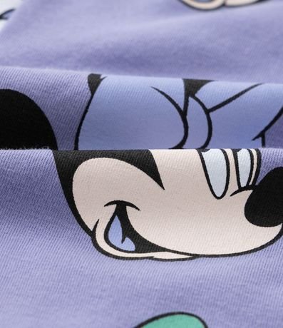 Conjunto Infantil con Volado y Estampa de Minnie y Margarita - Talle 1 a 6 años 5