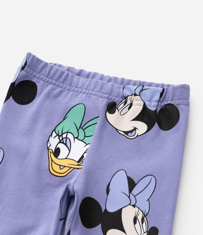 Conjunto Infantil con Volado y Estampa de Minnie y Margarita - Talle 1 a 6 años 6