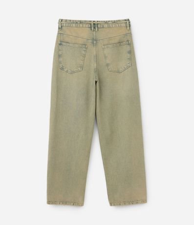 Pantalón Super Baggy en Jeans con Cinturón con Elástico 7