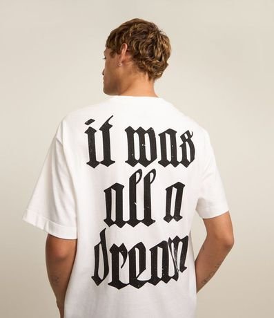 Remera Boxy en Malla con Estampa Notorius Big