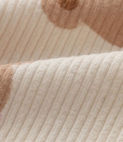 Blusa Infantil Acanalada Estampada de Ositos - Talle 1 a 5 3