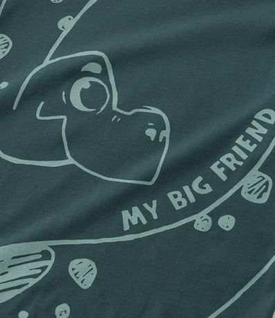 Remera Infantil con Estampa de Dino - Talle 1 a 6 años 3