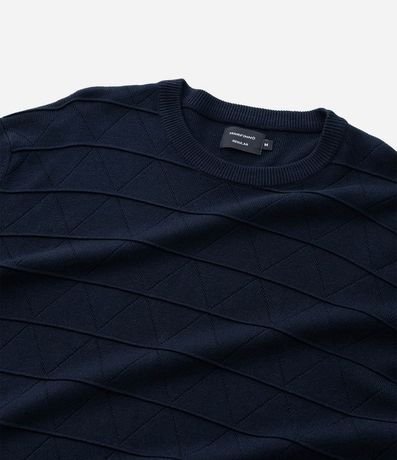 Suéter en Punto con Cuello Redondo 8