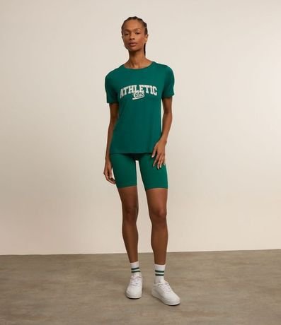 Remera Deportiva con Estampa Athletic Club 2