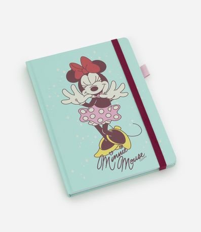 Cuaderno en Papel con Elástico y Estampa Minnie 1