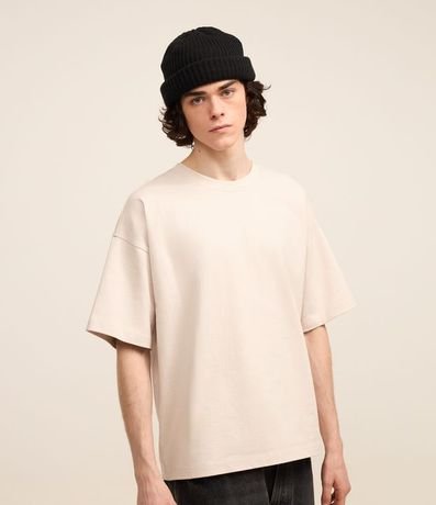 Remera Básica Overboxy en Algodón