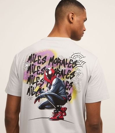 Remera Comfort en Algodón con Estampa Spider-Man