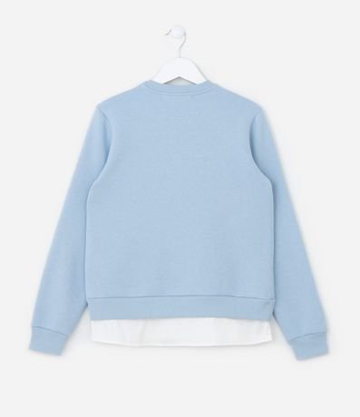 Saco Infantil con Bajo Diferenciado y Lettering Magnifique - Tam  5 a 14 años 2