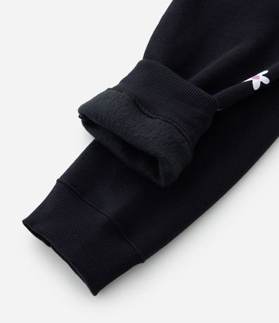 Pantalón Infantil con Bolsillo Cargo y Estampa Doodles - Talle 5 a 14 años 4