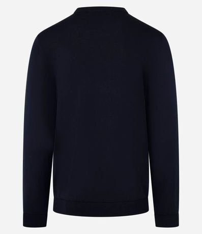 Suéter Básico en Viscosa con Cuello V 7