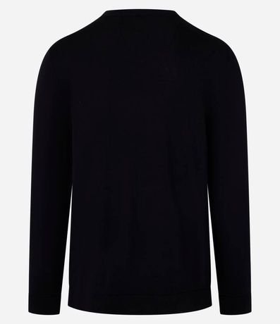 Suéter Básico en Viscosa con Cuello V 7