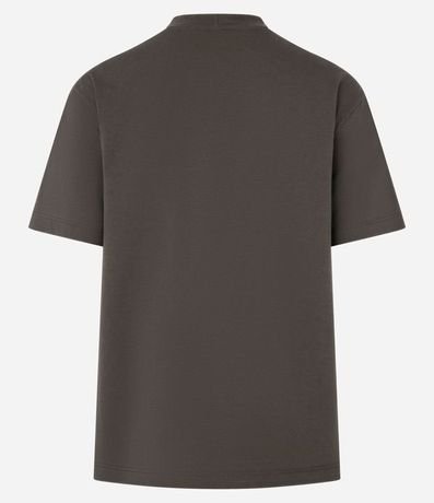 Remera Regular en Algodón con Manga Corta 5