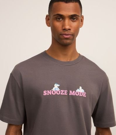 Remera Relaxed con Estampa Lilo y Stitch 4