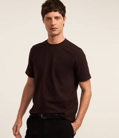 Remera Básica con Textura