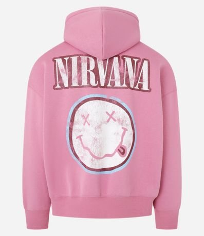 Algodón Boxy en Fleece con Estampa Smiley Nirvana 9