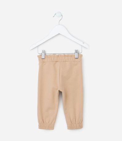 Pantalón Clochard Infantil Calentita con Moña Aplicado - Talle 0 a 18 meses 2