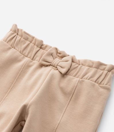 Pantalón Clochard Infantil Calentita con Moña Aplicado - Talle 0 a 18 meses 6