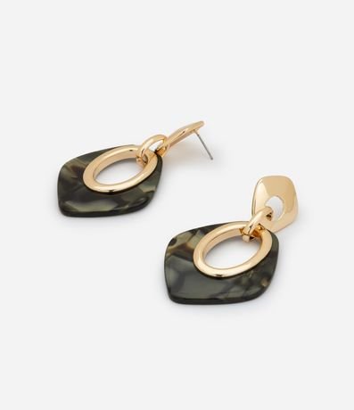 Caravana Mediano en Metal con Detalle Cutout y Resina Marmorizada 3