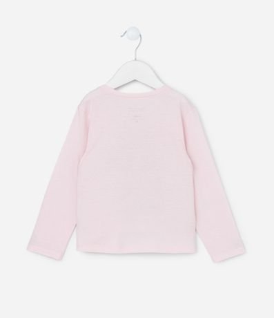 Blusa Infantil con Estampa Unicórnio en Foil - Talle 1 a 5 años 2