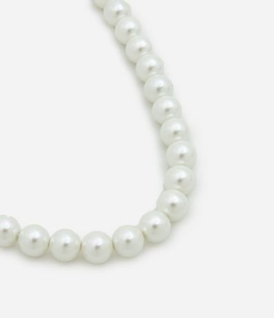 Collar Corto Tradicional con Perlas y Trancadero 2