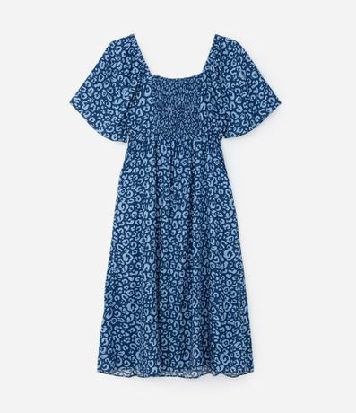 Vestido Midi en Chalis con Estampa Leopardo Curve & Plus Size 6