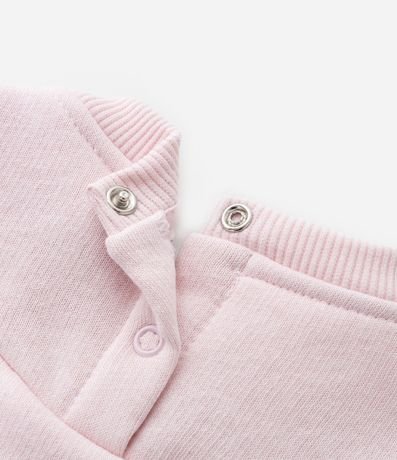 Buzo Infantil Calentito con Volado Broderie - Talle 0 a 18 meses 4