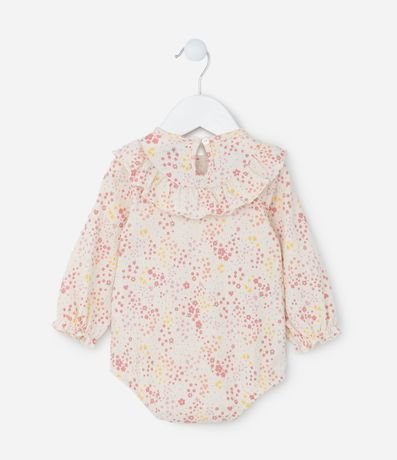 Body Infantil con Textura y Volados - Talle 0 a 18 meses 2