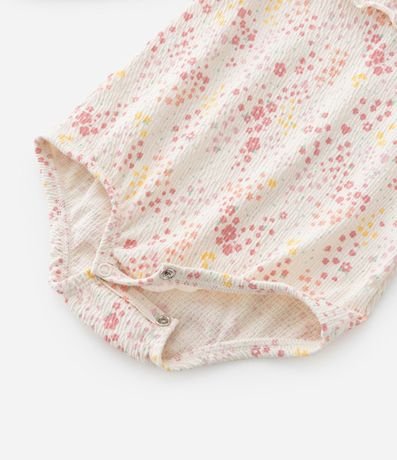 Body Infantil con Textura y Volados - Talle 0 a 18 meses 6