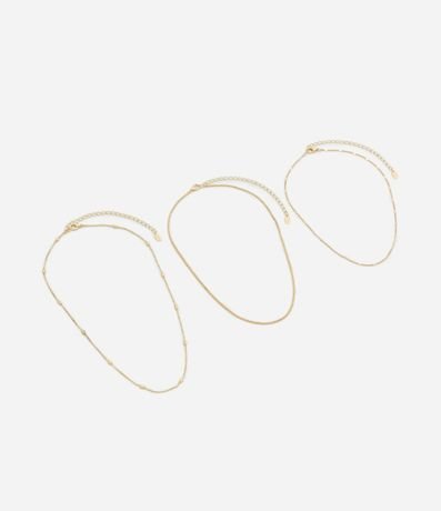 Conjunto Collares en 03 Capas con Modelos Diversos 3