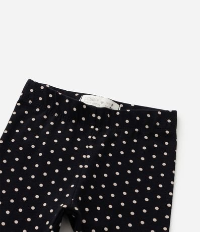Pantalón Legging Infantil con Estampa de Lunares - Talle 1 a 5 años 4