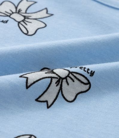 Blusa Infantil con Estampa de Moñas - Talle 1 a 6 años 3