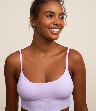 Soutien Top con Copa Desmontable Texturizado Seamless 3