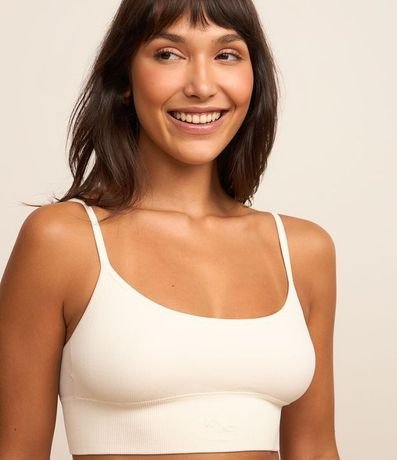 Soutien Top con Copa Desmontable Texturizado Seamless 3