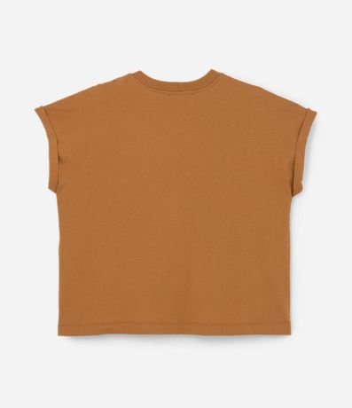 Blusa con Bordado de Corazón Leopardo Curve & Plus Size 5