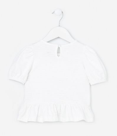 Blusa Infantil Texturizada con Lacitos Contrastantes - Talle 1 a 6 años 4