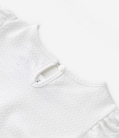 Blusa Infantil Texturizada con Lacitos Contrastantes - Talle 1 a 6 años 5