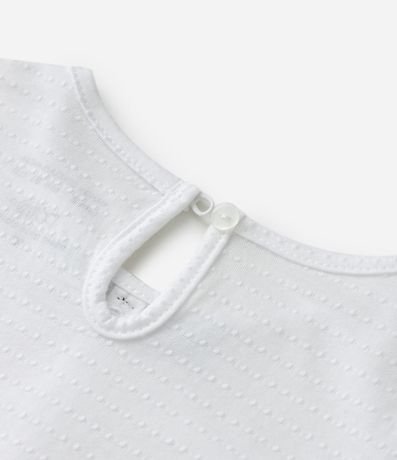 Blusa Infantil Texturizada con Lacitos Contrastantes - Talle 1 a 6 años 4